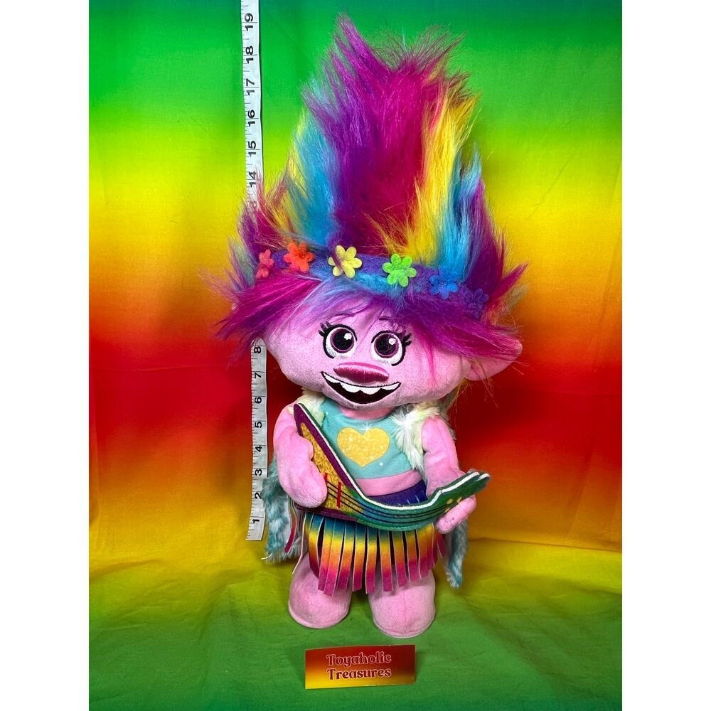 Dreamworks TrollsTopia Dancing Poppy Plush